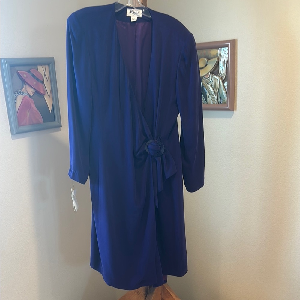 Elegant Blue Women's Dress by Maggy London